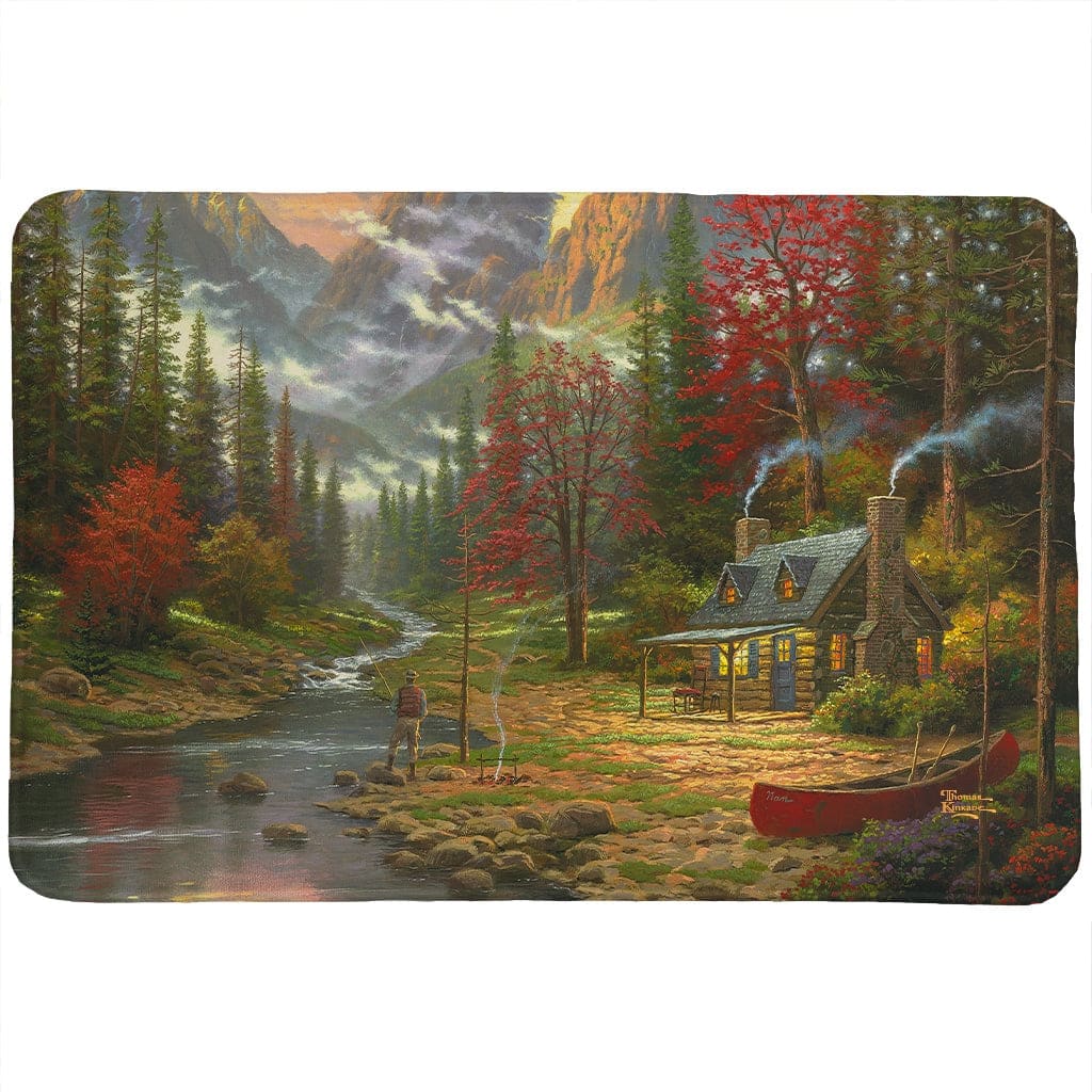 Thomas Kinkade The Good Life Memory Foam Rug by Laural Home