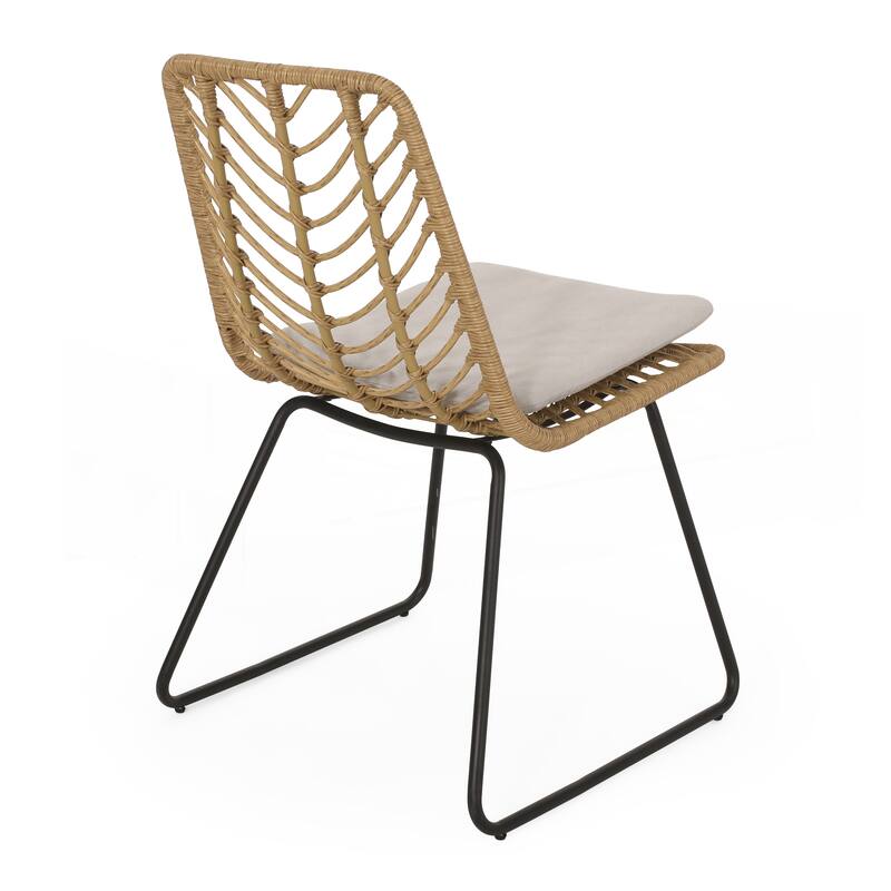 2PCS Dining chair with 2 Cushions