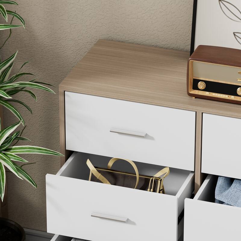 9 Drawers Chest Of Dresser Storage Cabinet