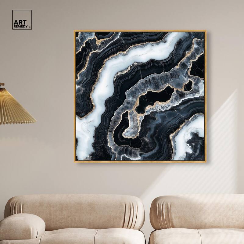 Aureate Ash Canvas by Art Remedy