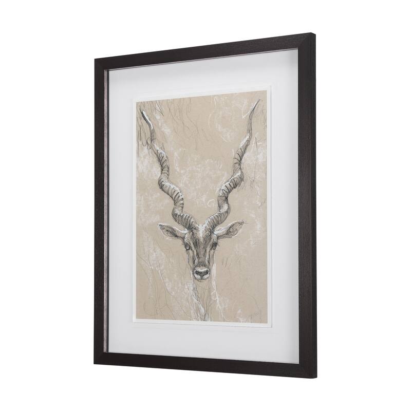 Sketch of Animal III (Antelope) Framed Art Print