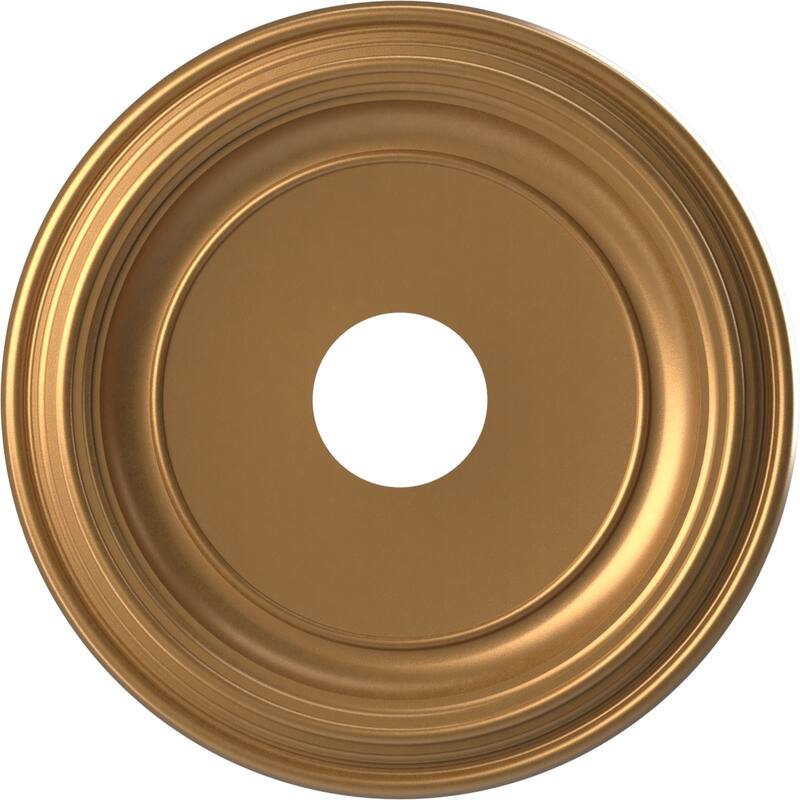3 1/2" Inside Diameter - Traditional Thermoformed PVC Ceiling Medallion