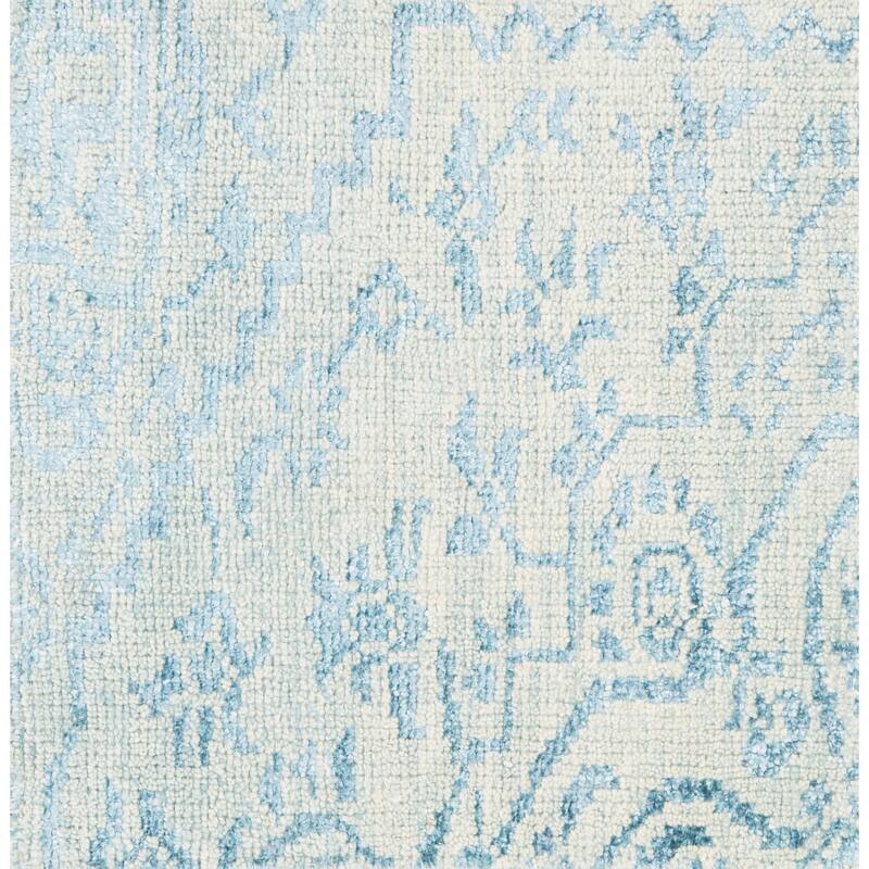Hand-Knotted Brunoy Wool/Viscose Area Rug (2' x 3')