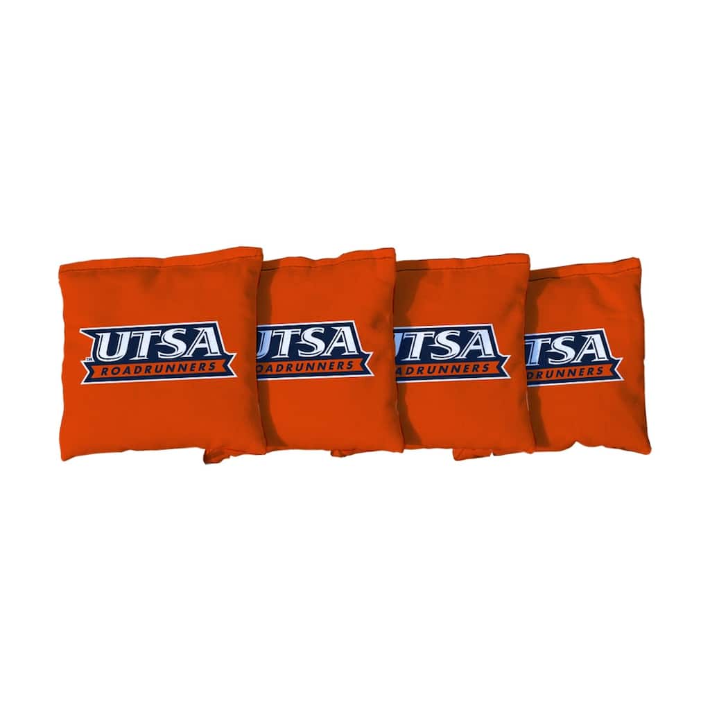 Texas San Antonio Roadrunners Orange Cornhole Bags
