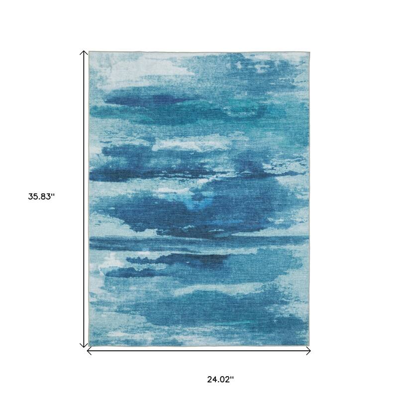 HomeRootsAbstract Modern Runner Area Rug
