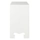 preview thumbnail 7 of 11, SAFAVIEH Dion 3 Drawer Chest - White / Gold