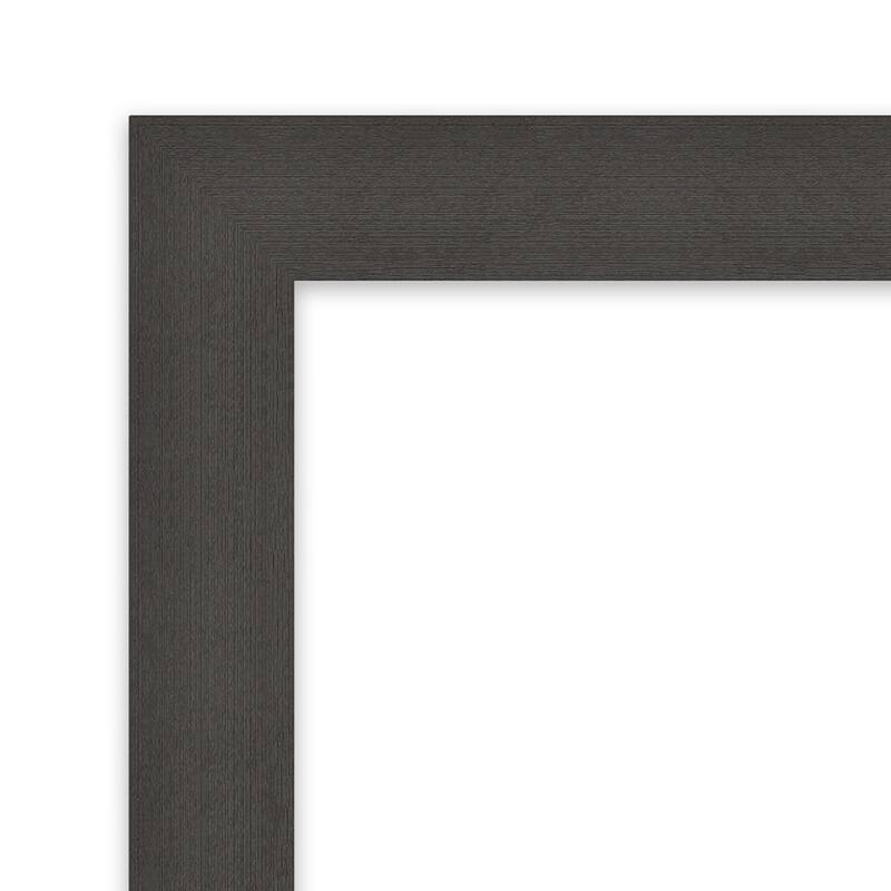 Blaine Light Pewter Narrow Framed Grey Corkboard Bulletin Board
