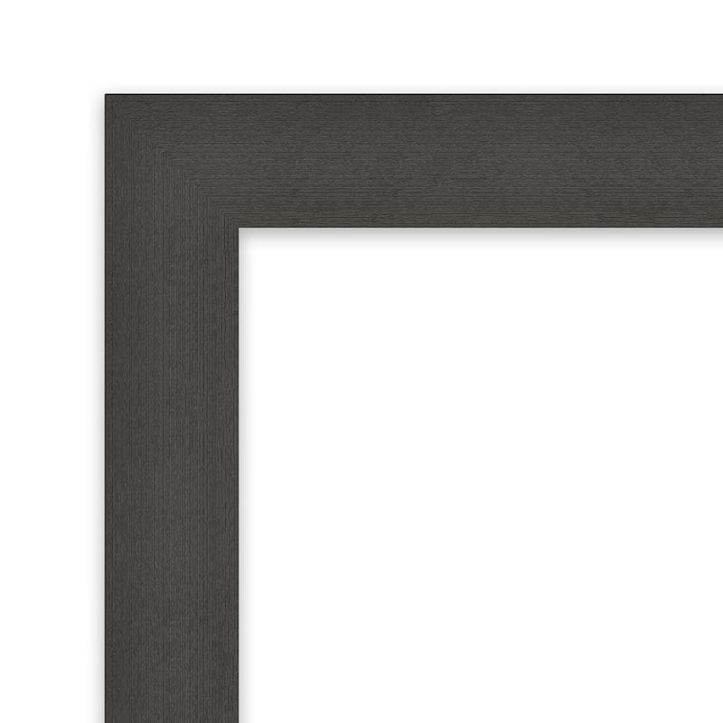 Blaine Narrow Non-Beveled Framed Full-Length Floor Leaner Mirror - Glass Size 24x60