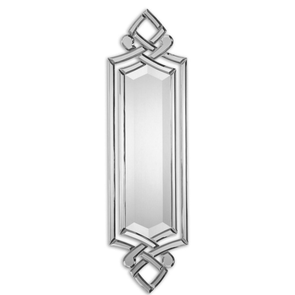 Shop 36 Narrow Hand Beveled Vertical Or Horizontal Accent Wall Mirror Overstock 16612232
