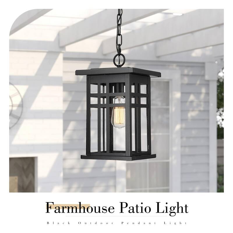 14.7"Ceiling Pendant Light, Outdoor Light