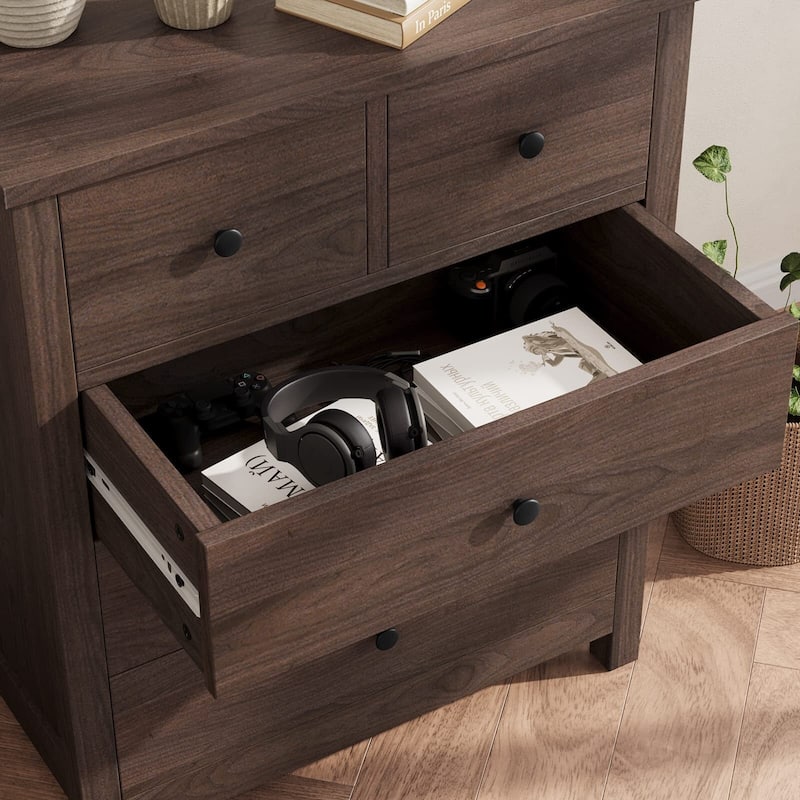 5 Drawer Dresser with Deep Space,Storage Cabinet