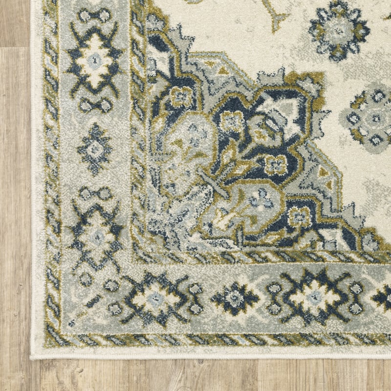 Style Haven Bassel Center Medallion Indoor Area Rug