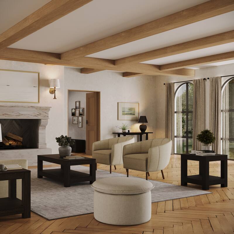 Maven Lane Paulo Wooden Coffee Table