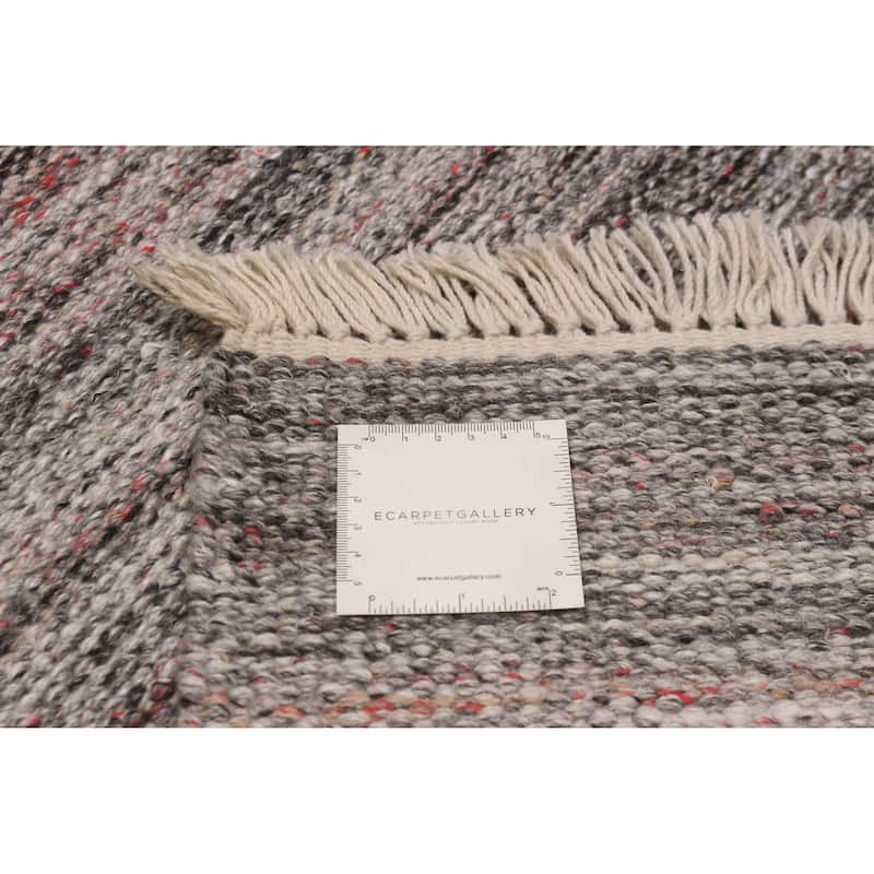 Boho Grey Kilim 5'0" x 8'0" - 5'0 x 8'0