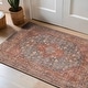 preview thumbnail 74 of 76, Traditional Flat Pile Washable Rug – Pet Friendly, Non-Slip, Ideal for Living Room, Entryway, or Bedroom 2' x 3' - Multi