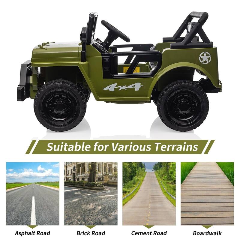 12V Kids Ride On Truck Car with Remote Control