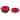 Household Round Salad Soy Dipping Dish Bowl Red 2.8 Inch Dia 5 Pcs