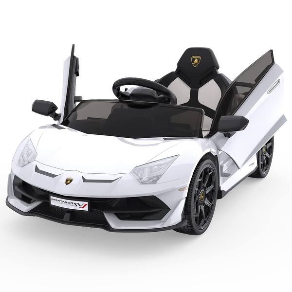 slide 2 of 36, 12V Licensed Ride On Car for Kids White