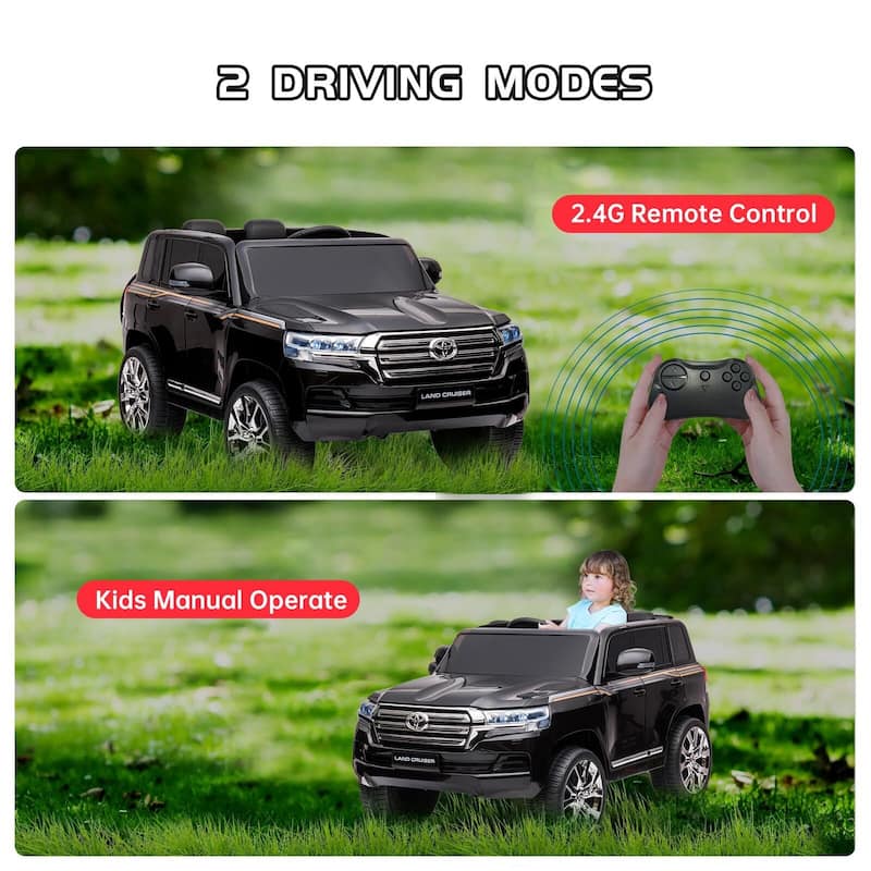 Electric Kids Ride-On Car SUV - 2 Seater Licensed Land Cruiser