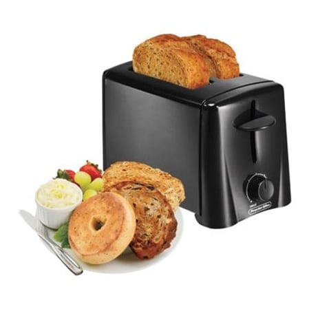 Proctor Silex 22612 2-Slice Cool Touch Toaster, Black