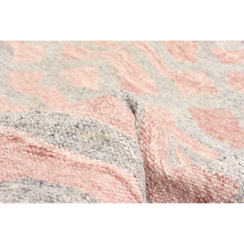 ECARPETGALLERY Flat-Weave Ankara FW Copper Wool Kilim - 4'8 x 7'11