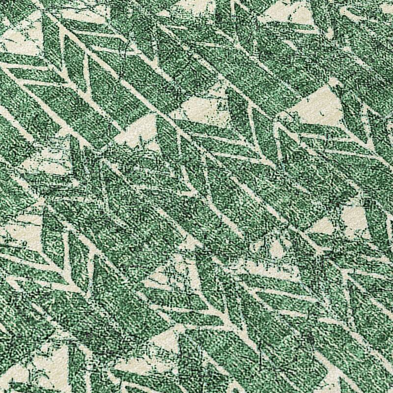 Alsifi Sleek Geometric Weather Resistant Timeless Fusion Outdoor Rug
