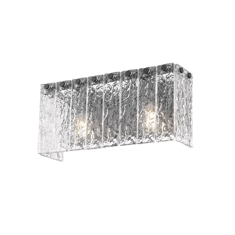Z-Lite 1943-2V Glacier 15" Wide Vanity Light