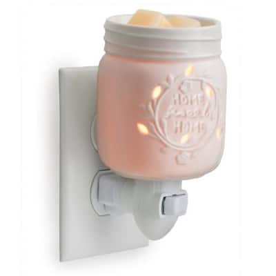 Candle Warmers Mason Jar Pluggable Fragrance Warmer - 3.6"X3.1"