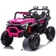 preview thumbnail 41 of 55, 24V 400W Kids Ride On Electric UTV W/Parents Remote Control,Four-Wheel Suspension,LED Lights,Portable Handle