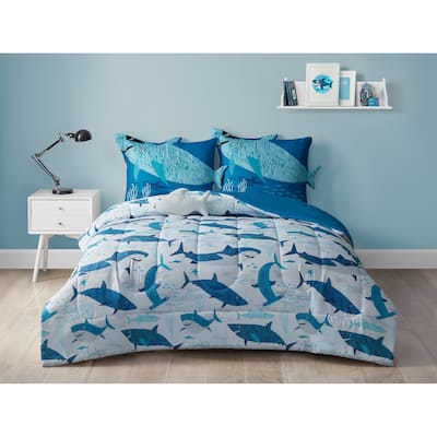 Cool Sharks Juvenile Comforter Set