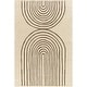 preview thumbnail 2 of 4, Banastre Handmade Arched Stripes Wool Area Rug
