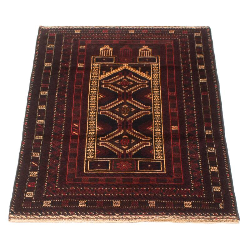 Teimani Beige Rug 3'1" x 5'2" - 3'1 x 5'2