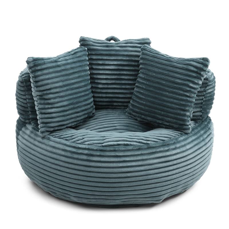 Oversized High Back Bean Bag Couch Chair Living Room Bedroom Office
