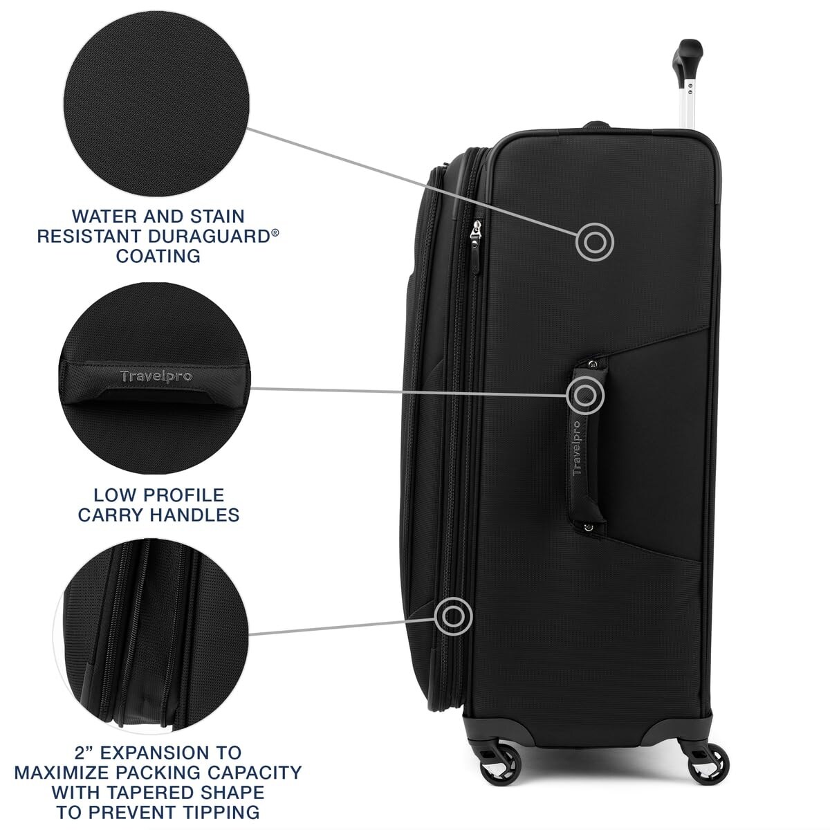 Travelpro maxlite 4 collection 29 inch expandable spinner upright luggage deals