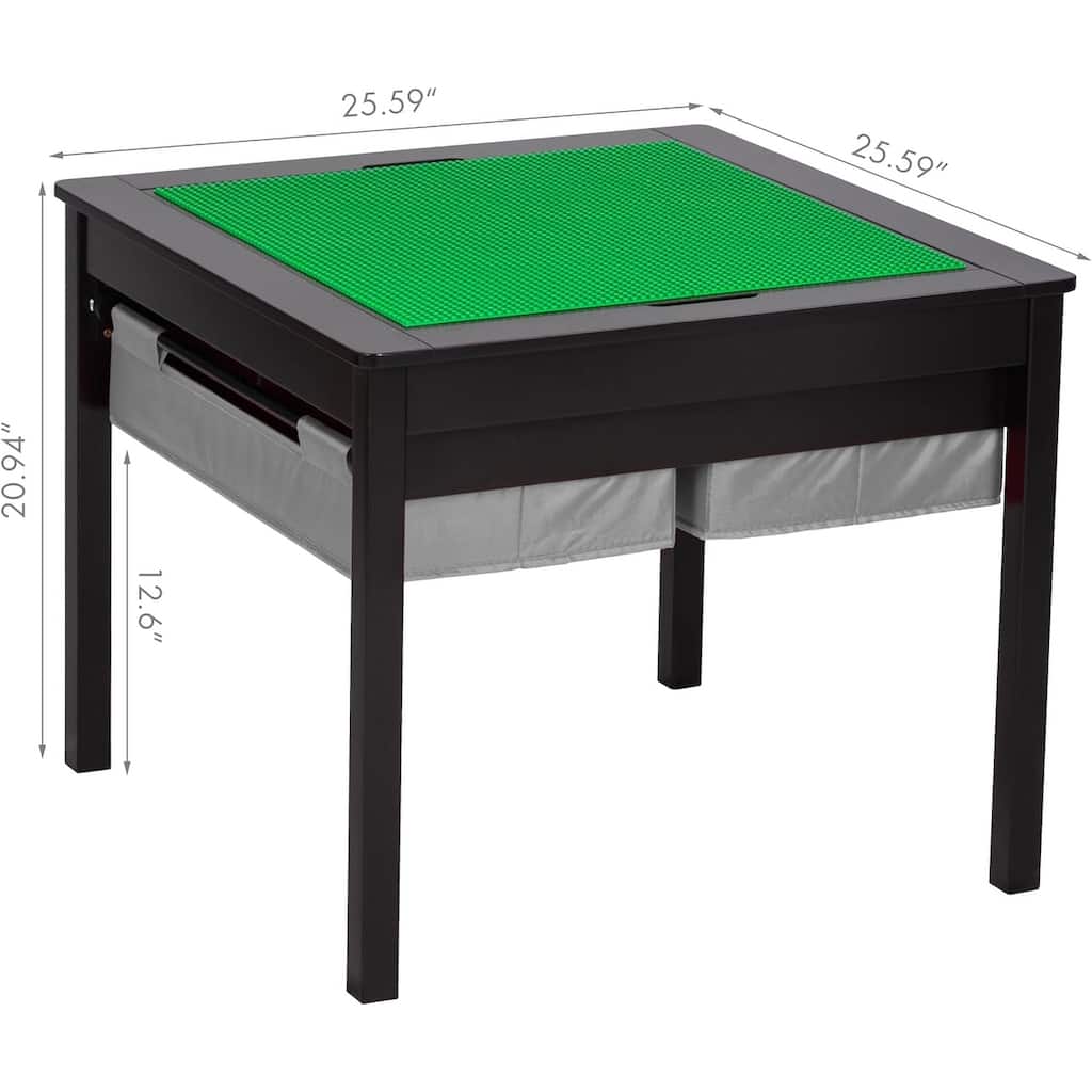 COSTARS 2 in 1 Kids Construction Play Table with Storage Drawers