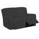 Stretch Loveseat Recliner Sofa Slipcover with Pocket Couch Cover for 2 ...