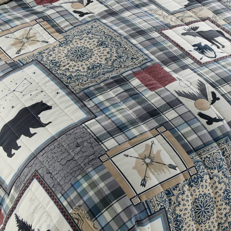 Forest Symbols Microfiber Throw Blanket from Your Lifestyle by Donna Sharp