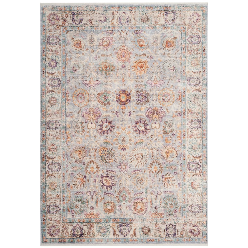 SAFAVIEH Illusion Brooke Vintage Boho Oriental Viscose Rug with