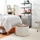 preview thumbnail 1 of 3, 2East Storage Table Ottoman by DormCo Off White