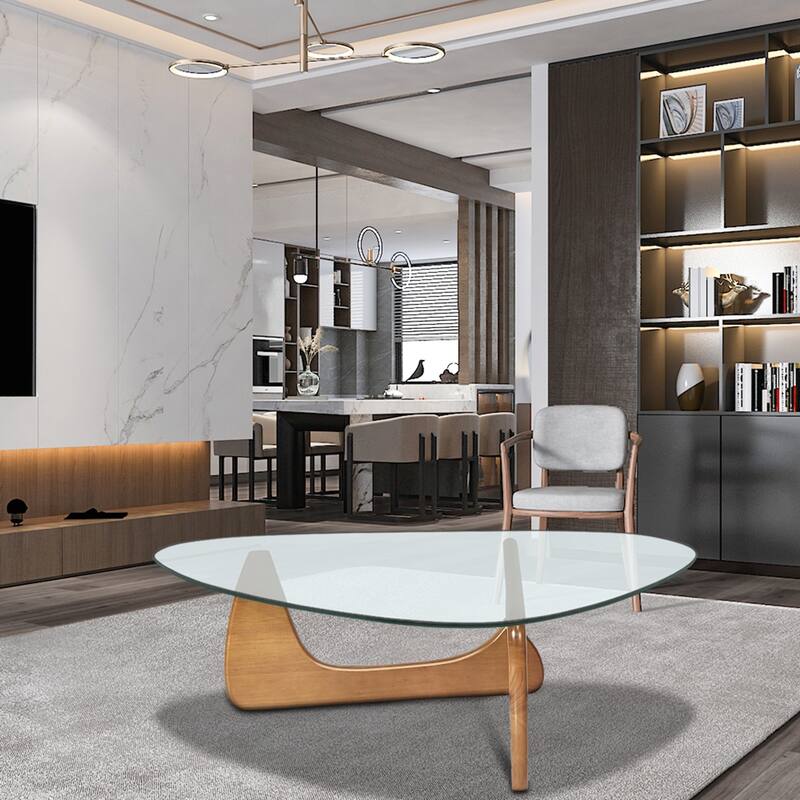 Home Modern Triangle coffee table