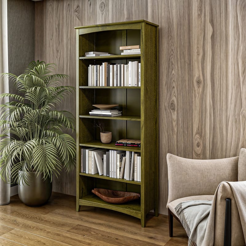 Shaker Style Bookcase - 72"H