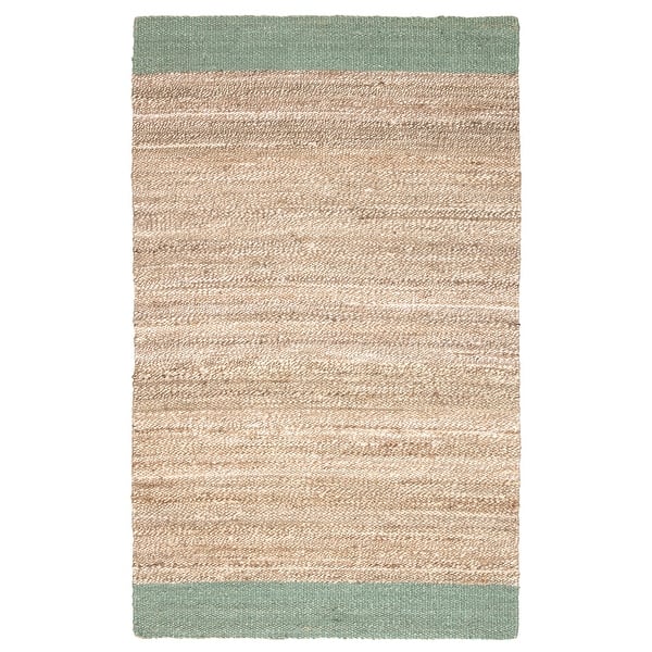Shop Delphin Natural Bordered Area Rug On Sale Overstock 11386145