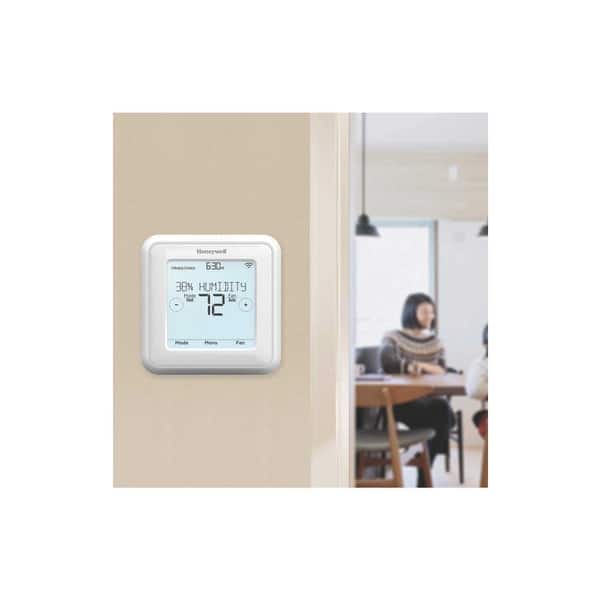 T6 Pro Z-Wave Programmable Thermostat - White Overstock - 32635396