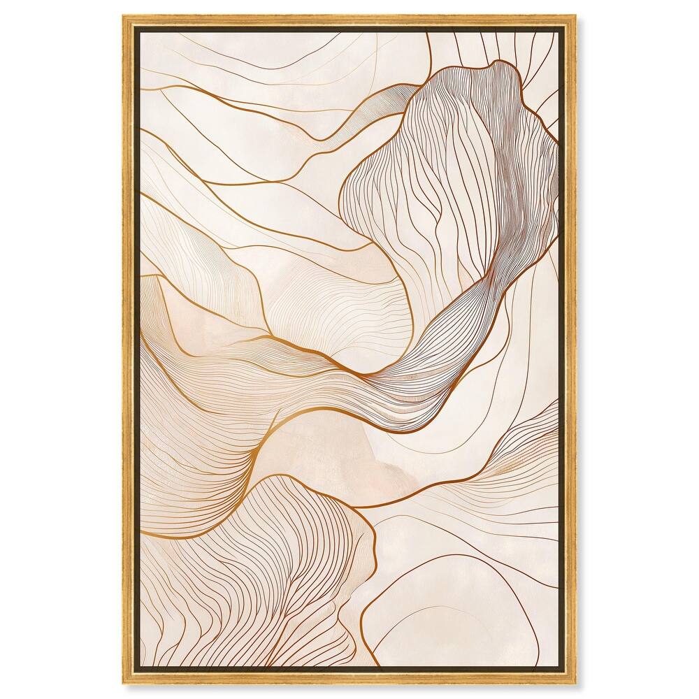Contoured Reverie II Canvas by Art Remedy