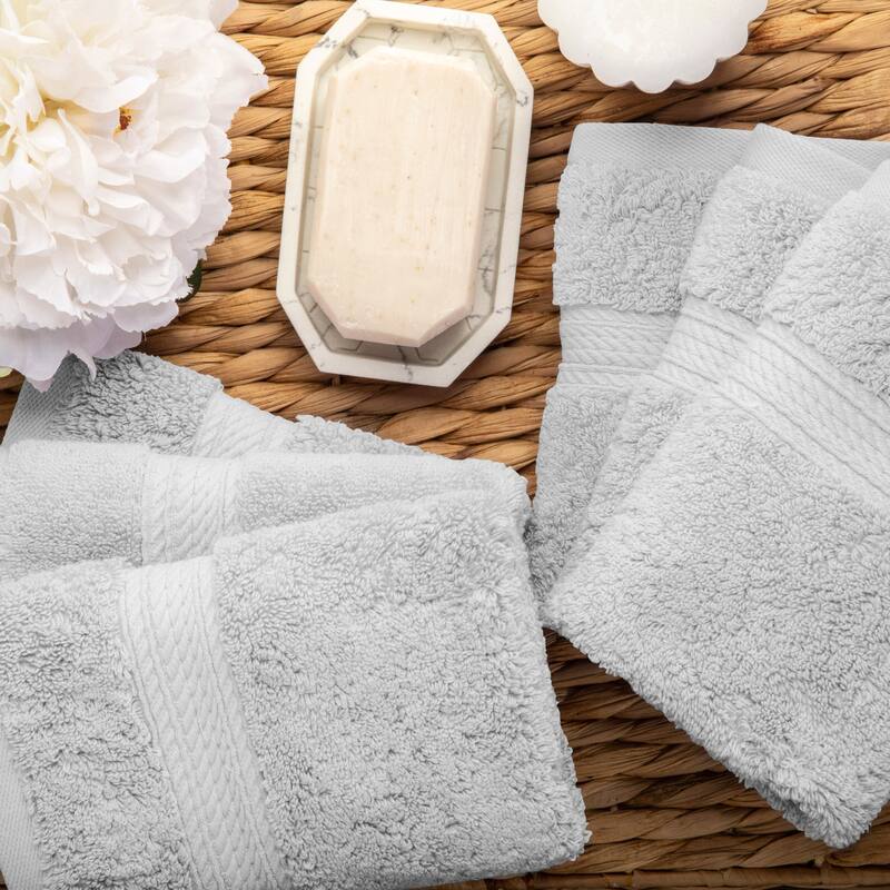 Superior Marche Egyptian Cotton 6 Piece Face Towel Set