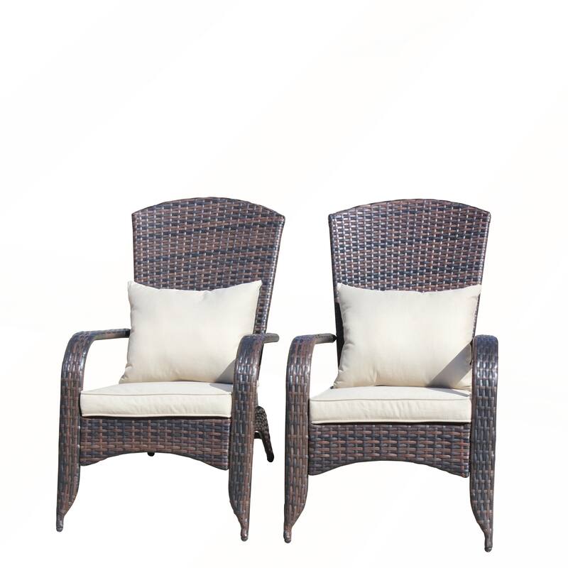 2PCS Patio Chair with Cushions