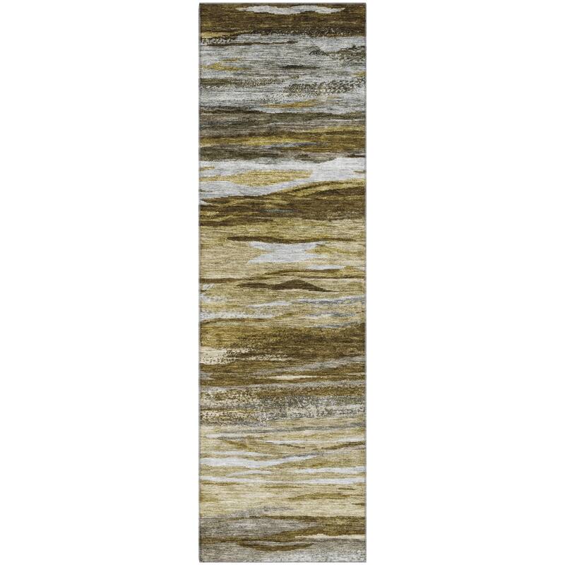 Premium Washable Super Soft Modern Stripes Mayfield Rug