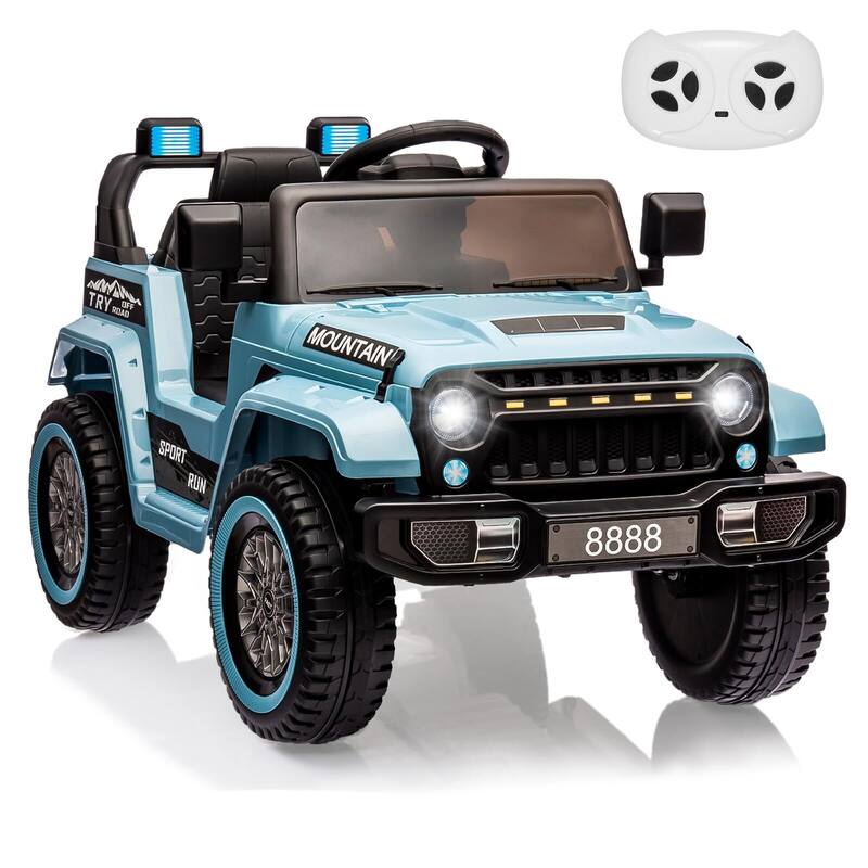 Ride on Truck Car w/Remote Control - Blue