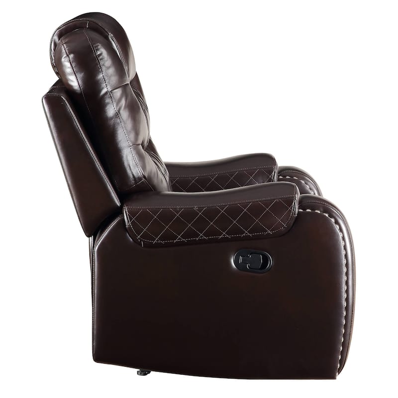 Livette Saddle Arm Motion Loveseat