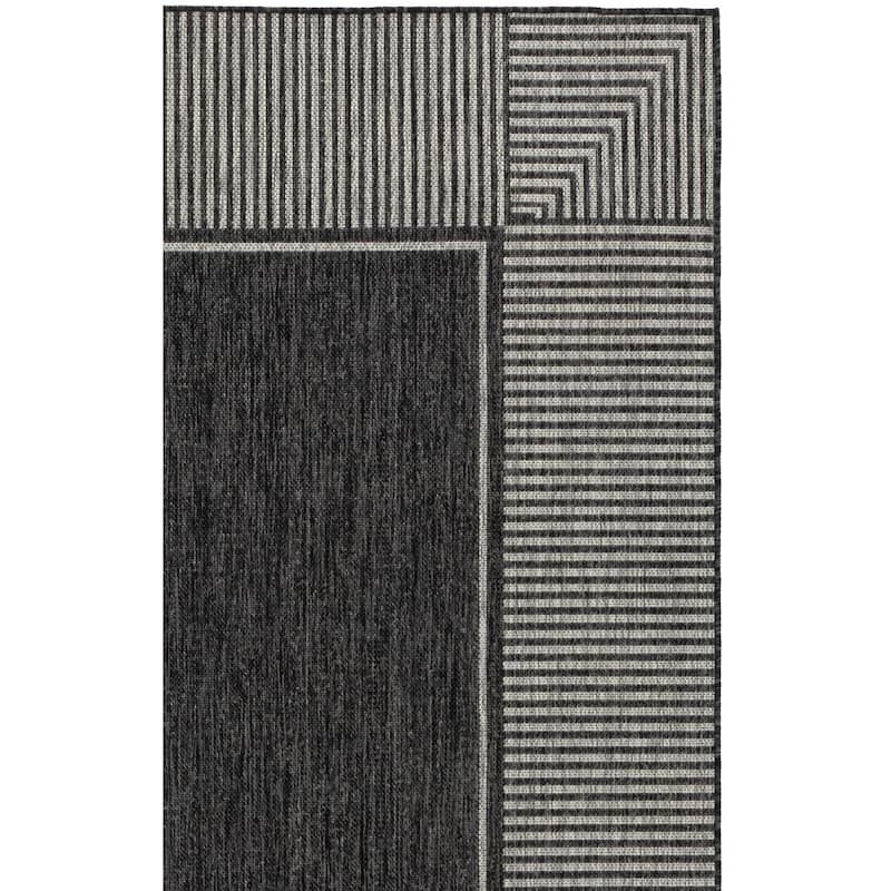 SAFAVIEH Beach House Heinke Indoor/Outdoor Washable Area Rug